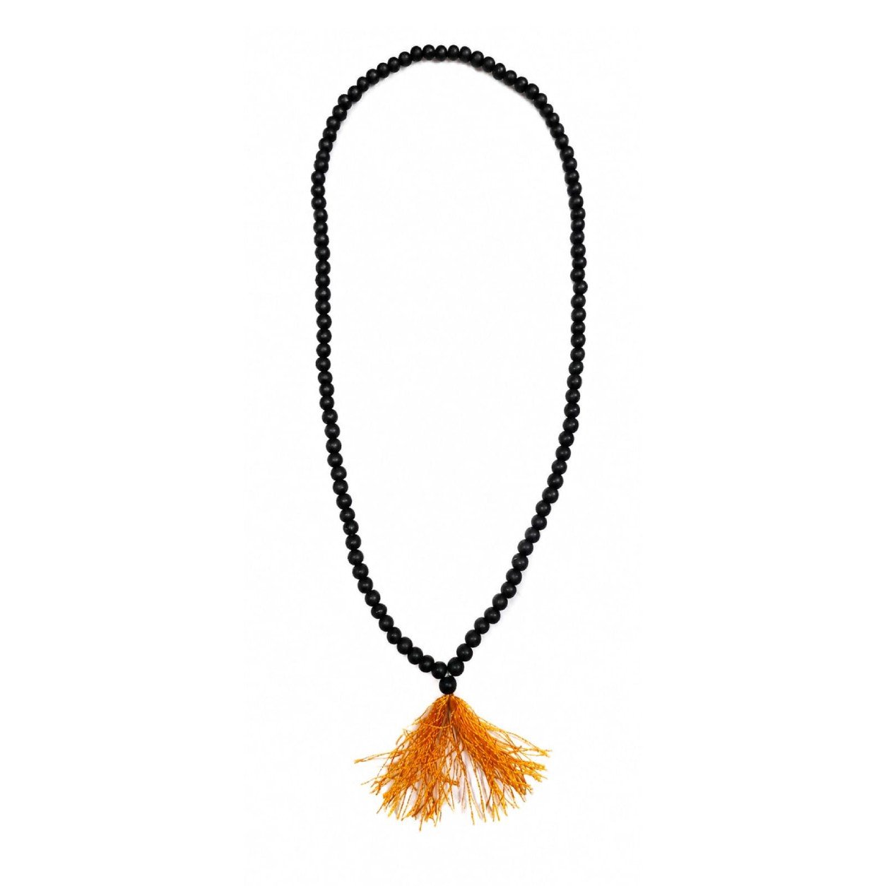 Karungali Black Beads Rope Mala – 6mm